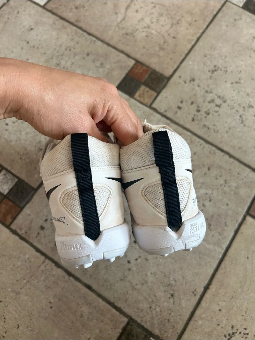 Like new Nike kids soccer cleats size 3
